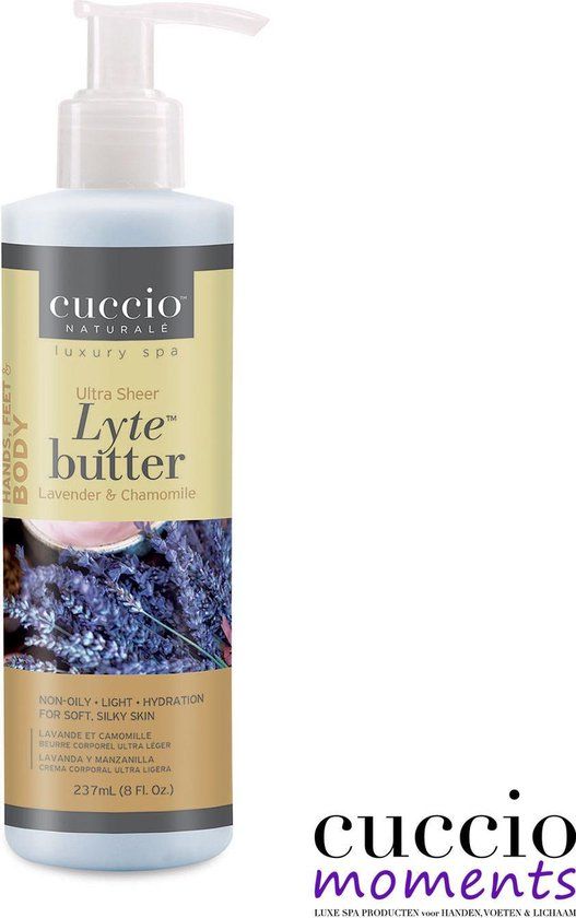 Cuccio Lyte Lavender & Chamomile Bodybutter - 227 ml