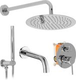 REA Lungo Regendouche Grijs 9cm