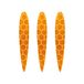 Quattroerre 5561 Arrows Diamond Flat, orange, 3 pieces