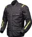 Modeka Varus veste textile moto imperméable, noir/néon, taille M