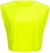 Winshape Functional Light Cropped Top AET115 Neon Yellow Dames XXL