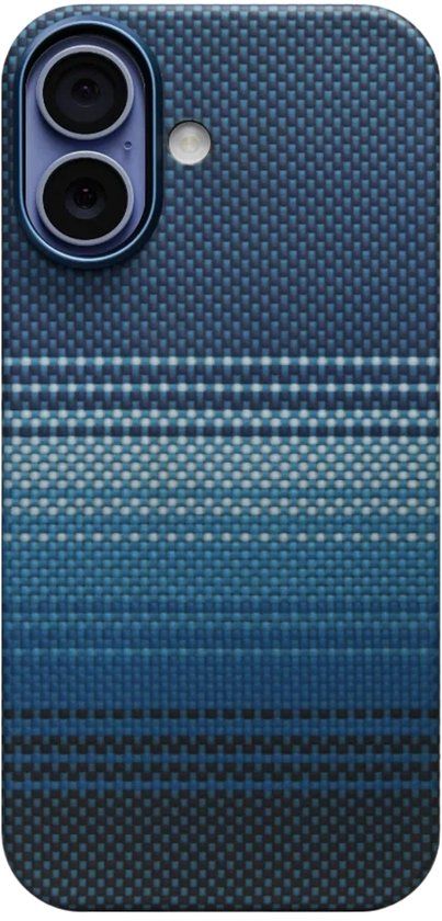 Pitaka Ultra Slim Hoesje iPhone 17 – Compatibel met MagSafe – Blauw
