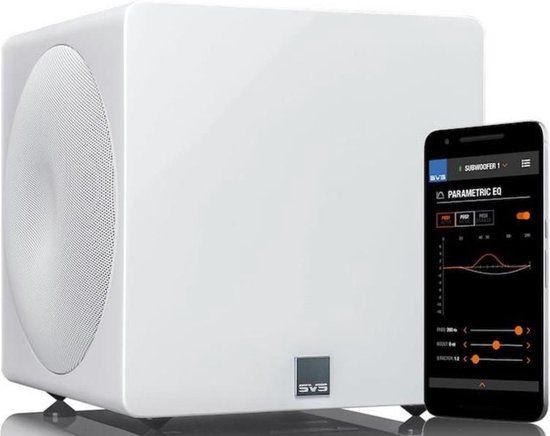 SVS 3000 Micro Subwoofer - Piano Gloss White - EAN: 0856677007824