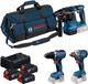 Bosch Professional 18V Toolkit - Gereedschap combiset - GSR 18V-65 + GDX 18V-285 + GBH 18V-22 + 3x GBA 5.0Ah 18V accu + GAL 12V-18V-80