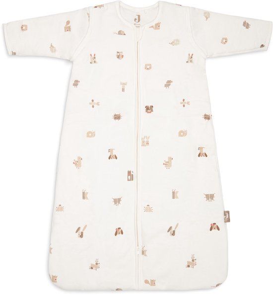 Jollein Slaapzak Baby Met Afritsbare Mouw 90cm - Animal Friends