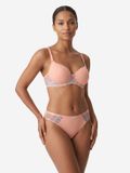 DACAPO Slip Capri Vrouwen XXL Perzik Gebloemd
