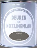 Hermadix Deuren & Kozijnenlak Zijdeglans Antraciet - 750 ml