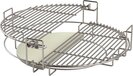 Grill Guru Multi Level Systeem Large - RVS & Keramiek - 47x47x15 cm