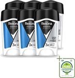 Rexona Men Maximum Protection Clean Scent Anti-Transpirant Stick - 6 x 45 ml
