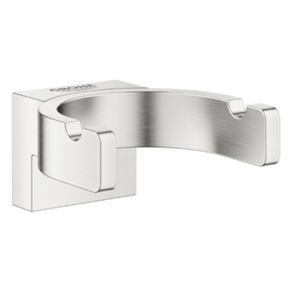 GROHE Selection haak dubbel supersteel 41049DC0 grijs