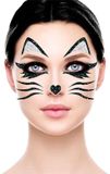 Fiestas Guirca - Gezicht decoratie - Cat Glitter