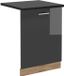 Vicco R-Line Vaatwasserfrontpaneel – 60 cm, WB Antraciet Antraciet Hoogglans