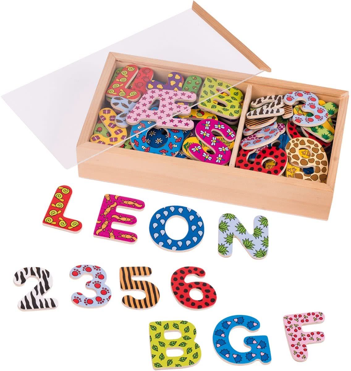 Goki magnetische cijfers & letters 88-delig
