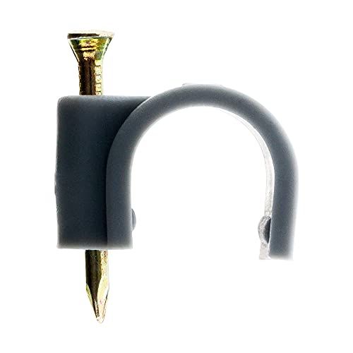 Zenitech – 100 meplatbevestigingen. Diameter 14 mm 100 Stuk grijs