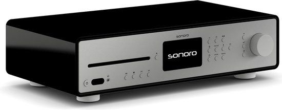 Sonoro Quantum Stereoreceiver - Hoogglans Zwart