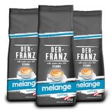 Der-Franz Melange koffie, intensiteit 3/5, 100% Arabica, hele koffiebonen, 3 x 500 g