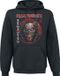 Iron Maiden Senjutsu Eddie Face Circle Heren Trui met capuchon - zwart - M