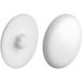 Häfele Cache IS25 pour vis pour plaques de serrage TORX avec étoile intérieure, blanc - RAL 9010