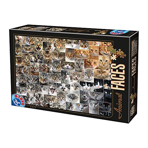 Unbekannt Puzzel 1000 stukjes - collage - katten