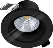 Eglo Salabate Inbouwarmatuur - LED - Ø 8,8 cm - Zwart - Dimbaar