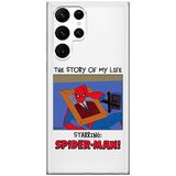 ERT GROUP mobiel telefoonhoesje voor Samsung S22 ULTRA Spider Man 036
