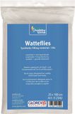 Merkloos Glorex Wattenvlies - 100 gram - Wit - Polyester
