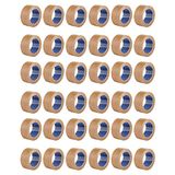 ACIT, Milieuvriendelijke Bruine Papieren Plakband - doos met 36 rollen - 50 m x 50 mm - zonder oplosmiddelen, verpakkingstape