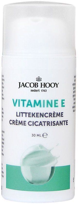 Jacob Hooy Vitamine E Littekencrème 30ML