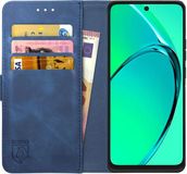 Rosso Element Book Case Wallet Blauw Geschikt voor Oppo A60 5G / A40 / A40m