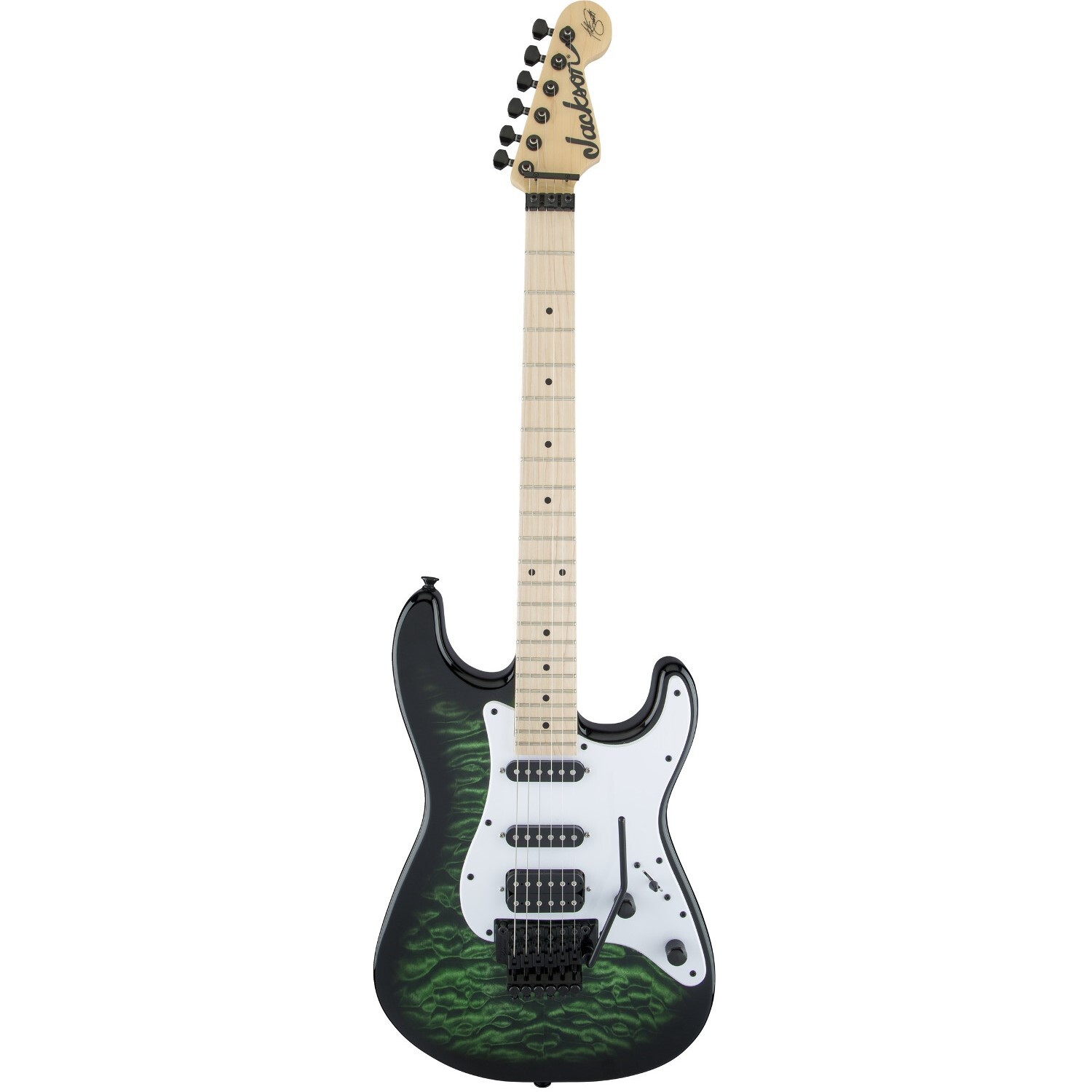 Jackson Adrian Smith Signature SDXQ Transparent Green MN