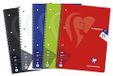 Clairefontaine 307252C - Pak met 5 schoolschriften, DIN A4 21x29,7 cm, 160 Pagina's, 90g, Kleine Ruitjes, geassorteerde kleuren, 1 pak