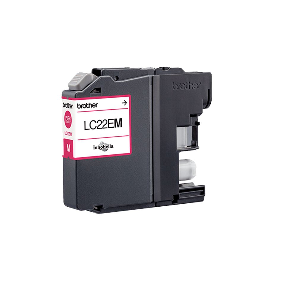 Brother LC-22EM Magenta Inktcartridge - 1200 pagina's - Origineel