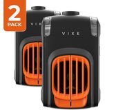 VIXE Steenmarter Verjager & Marterverjager voor Auto & Outdoor - Ultrasone Muizenverjager Binnen - Ongedierte Verjager voor Motorruimte - Anti Marter - Zonder Marterspray - Pest Repeller - 2 Speakers - 2 Frequenties - 5-12V Type-C - VX-Dual - 2 Stuks