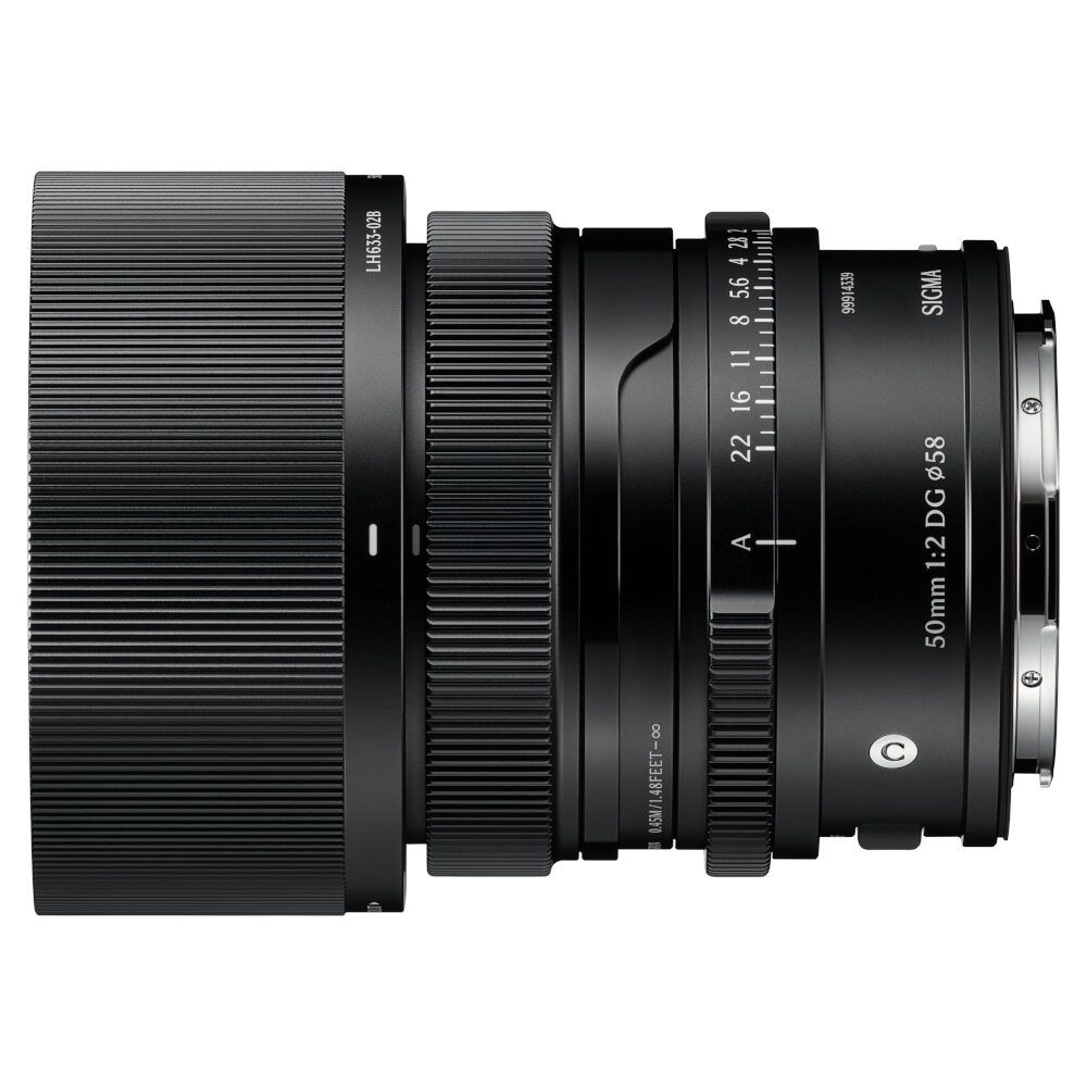 Sigma 50mm f/2.0 DG Contemporary L-mount - Zwart
