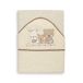 Interbaby Badafvoer Love Beige, 1 x 1 m