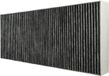VHBW Actieve Koolfilter, compatibel met Bosch DHL785C, DHL575C, DHL885C, DSF097A50, DSF067E50, DRF097A50, DFS098K50 afzuigkap – 46 x 19,1 x 5 cm