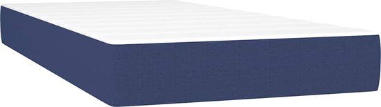 vidaXL Pocketveringmatras voor kinderen - 80x160 cm - blauw