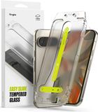 Ringke Screenprotector Geschikt voor Google Pixel 10 (Pro) / Pixel 9 (Pro) - Easy Slide met Jig - 9H Tempered Glass - Case Friendly - Gemakkelijke Installatie - 2-Pack