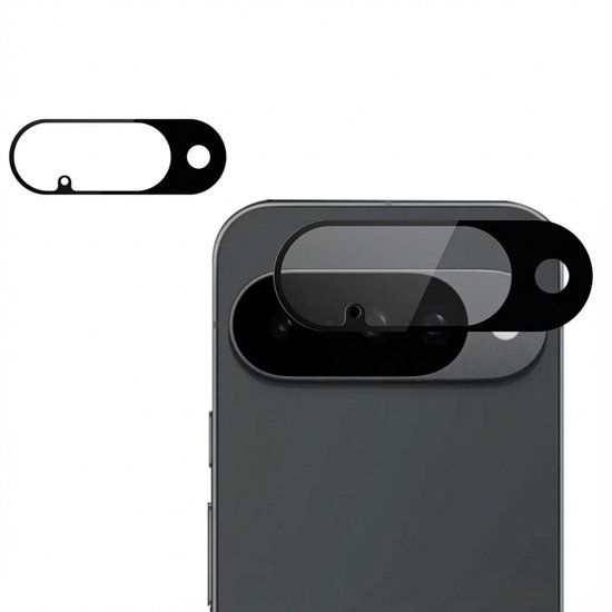 imoshion Camera Lens Protector - Geschikt voor Google Pixel 10 - 2 Pack - Zwart