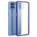 Samsung Coque Hybride Samsung Galaxy M53 Antichoc - Bleu / Transparent