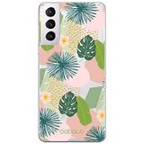 ERT GROUP mobiel telefoonhoesje voor Samsung S21 PLUS origineel en officieel erkend Babaco patroon Plants 012 optimaal aangepast aan de vorm van de mobiele telefoon, gedeeltelijk bedrukt
