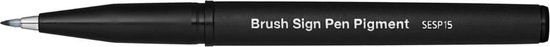 Pentel Sign Pen Brush SESP15-AX - Zwart