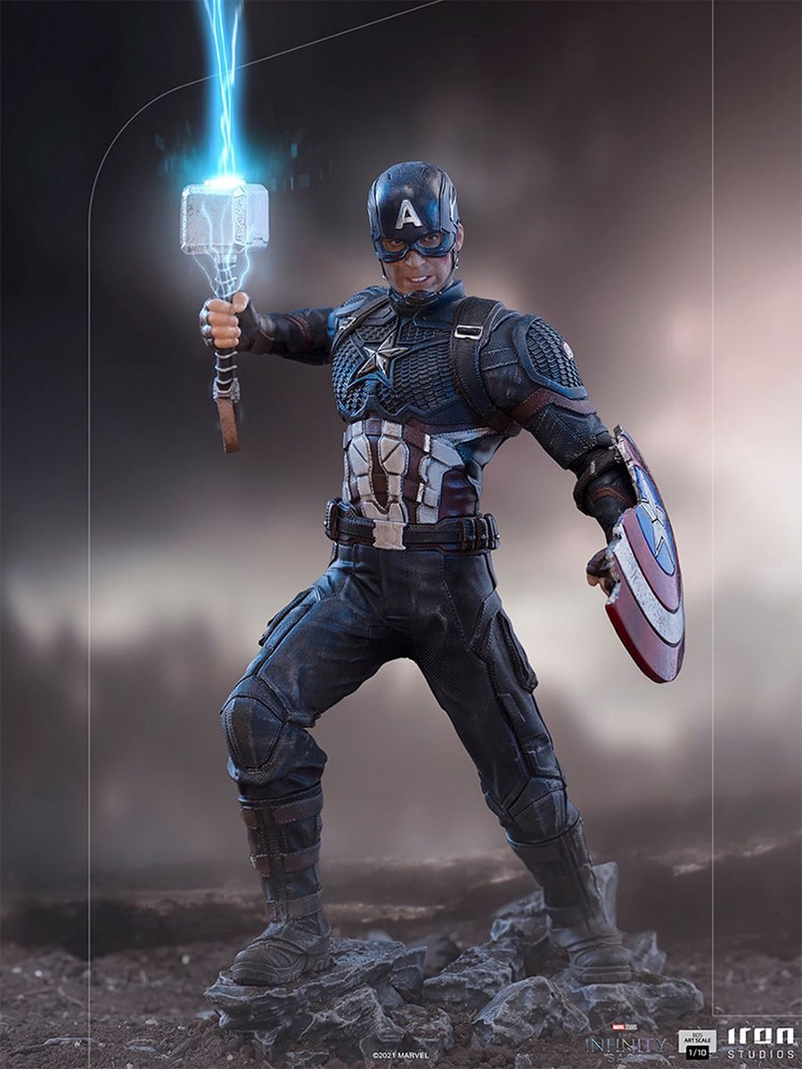 Iron Studios Marvel - Captain America Ultimate - Statue BDS Art Scale 21cm