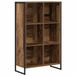 vidaXL Boekenkast Oud Hout 68 x 30 x 108 cm Bewerkt hout