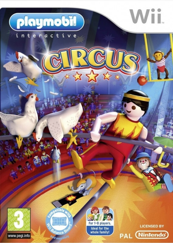 - playmobil circus Nintendo Wii