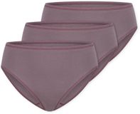 Schiesser 3PACK Slip Essentials Dames Onderbroek - mauve