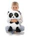 NICI 62211 Knuffeldier Glubschis panda Peppino, 45 cm, wit