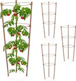 Relaxdays Plantensteun - set van 4 - 45 cm