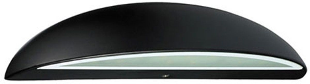 Bse Tuinverlichting / Buitenverlichting / Buitenlamp / Wandlamp Ovaal Mat Zwart 3W 4100K Natuurlijk Wit 30x7cm Modern Aluminium / Kunststof IP44