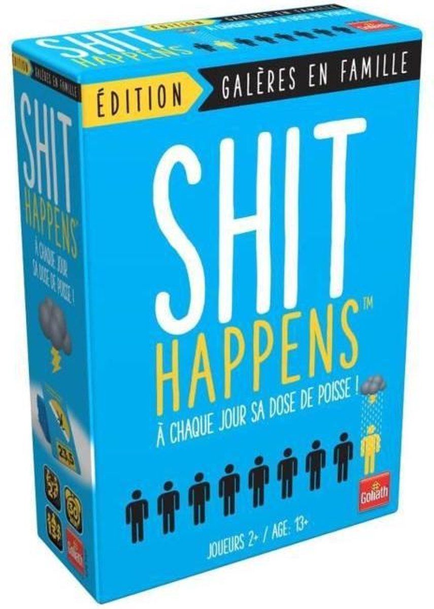 Goliath Shit Happens Galères en Famille Gezelschapsspel - vanaf 13 jaar